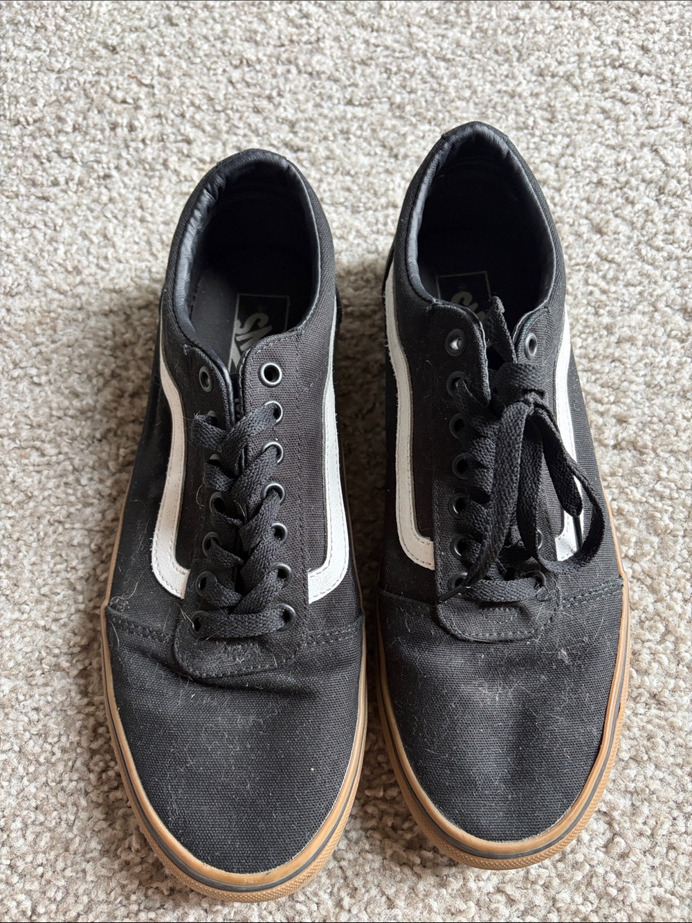 Vans Ward Men's Sneakers — Black/Gum